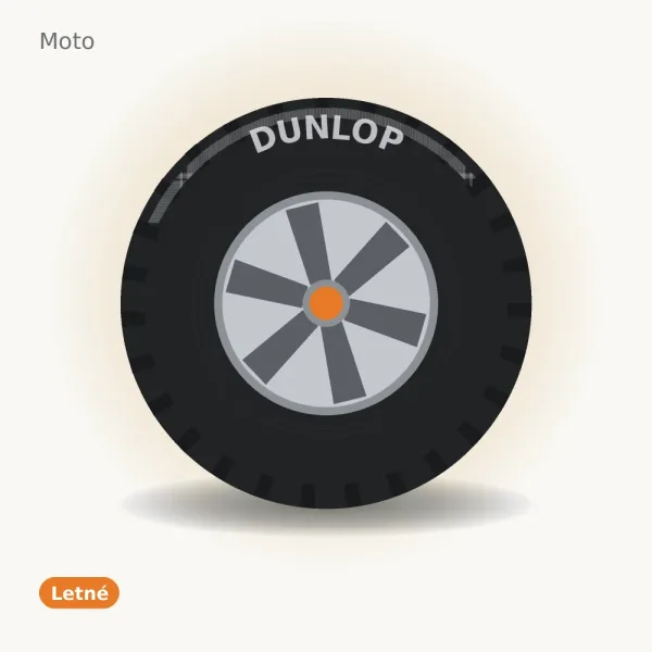 Dunlop Scootsmart F/R 100/80-10 53L