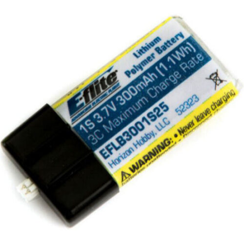 E-flite LiPo 3.7V 300mAh 25C JST-PH1.25