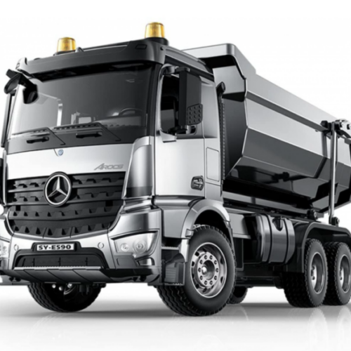 IQ models RC auto sklápač Mercedes-Benz Arocs RTR sivá 1:20