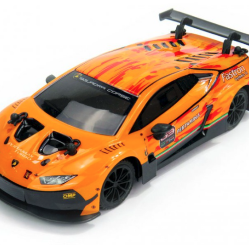 RC Auto Lamborghini Huracán GT3, Siva, licencia,1:24, ovladač pre pravákov/ľavákov, RTR