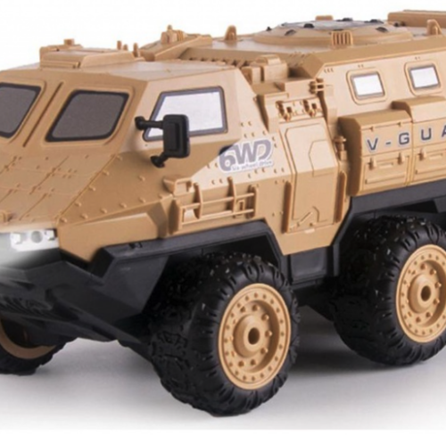 RC Obrnené auto AMEWI V-GUARD 6WD 1:16 RTR Farba: Piesková